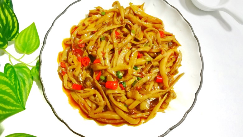 比肉还好吃的手撕杏鲍菇 